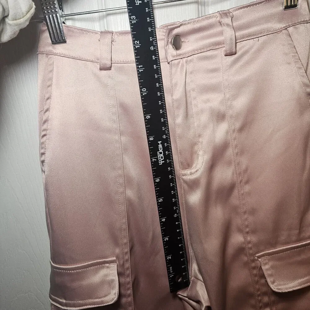 Tween Diva Satin Cargo Pants Blush Size Girls 16